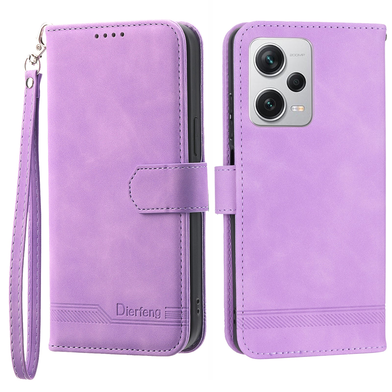 DIERFENG DF-03 For Xiaomi Redmi Note 12 Pro 5G Lines Imprinted Leather Wallet Phone Case Flip Stand Anti-drop Cover DIERFENG DF-03 For Xiaomi Redmi Note 12 Pro 5G Lines Imprinted Leather Wallet Phone Case Flip Stand Anti-drop Cover